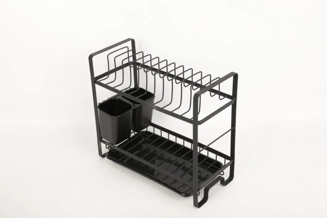 Metal Wire Stainless Steel Kitchenware Kitchen Accessories Dish Rack Kitchen Storage Display Rack Shelf